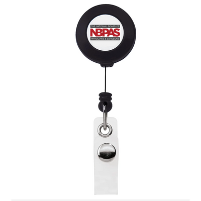 Retractable NBPAS badge holder
